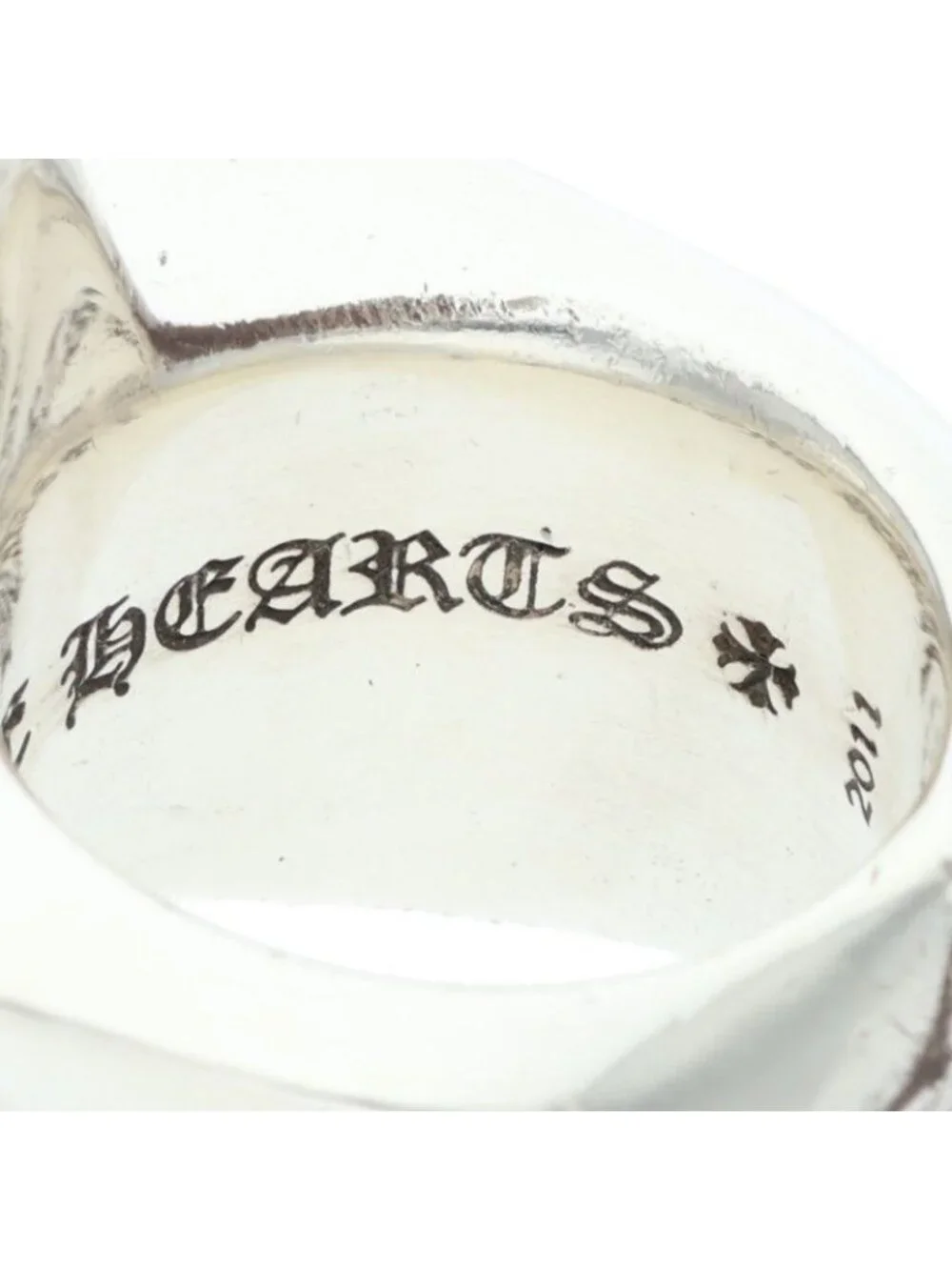 Chrome Hearts Str Large Star Silver Ring